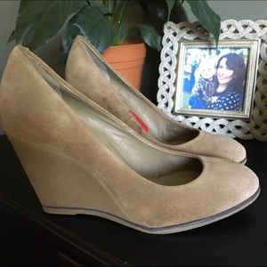 BCBGeneration Suede Wedges