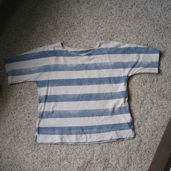 Madewell Cloud Stripe Shirt