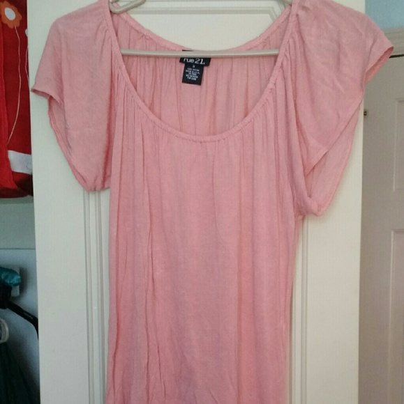 Pink Rue 21 Top - Picture 1 of 4