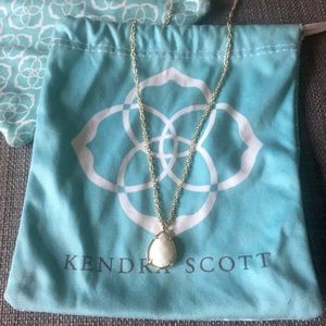 Kendra Scott white necklace