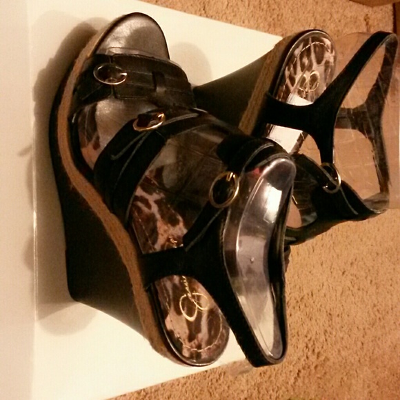 Jessica Simpson wedges