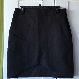 Express black miniskirt