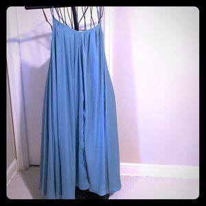 NWT banana republic silk trapeze maxi dress