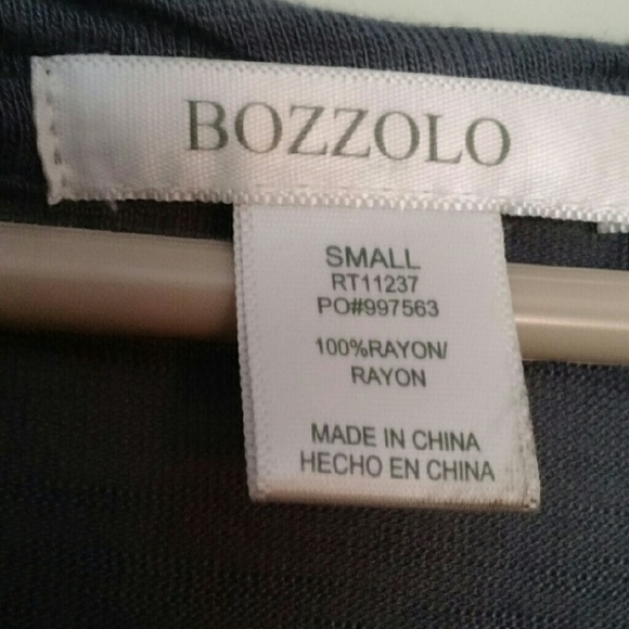 Gray Bozzolo Pocket Tee - Picture 3 of 3