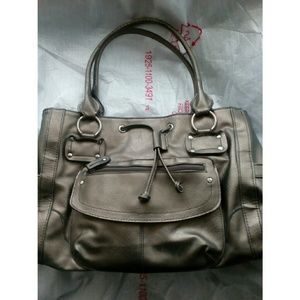 Gold satchel