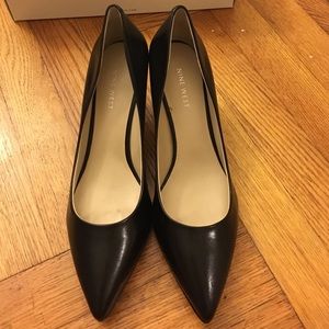 Nine West Elise Leather Pump black size 7.5