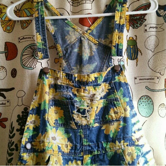 Sunflower Overalls