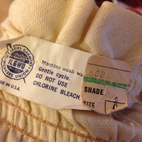 Vintage Cotton Linen Hippie Dream Dress - Picture 3 of 4