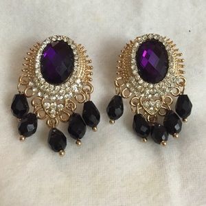 Tear drop earrings