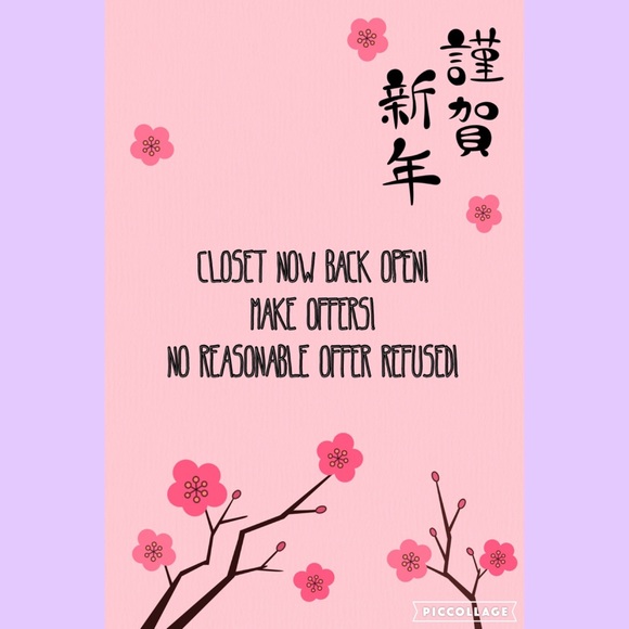 Closet has reopened!