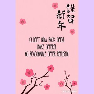 Closet has reopened!