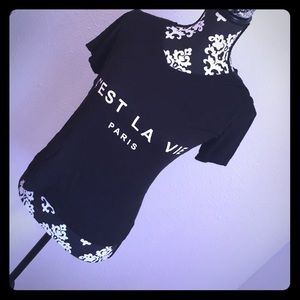 "C'EST LA VIE" top❤️