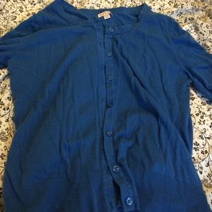 Summer teal cardigan