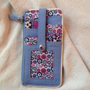 Vera Bradley slim wallet