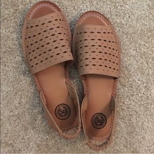 Brown sandals