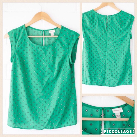 Emerald Green Blouse
