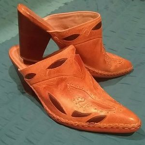 Frye Western Mules Size 9.5 M