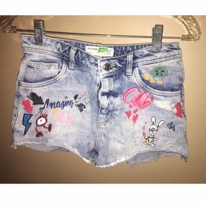 Zara Trafaluc Denim shorts
