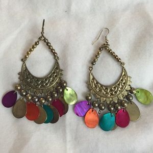 Hawaiian dangling earrings