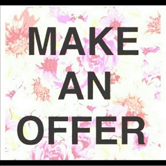 REASONABLE OFFERS ACCEPTED!!