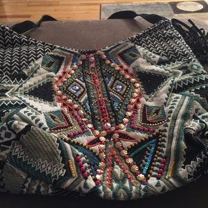 Boho bag. Never used with fringe and sequins