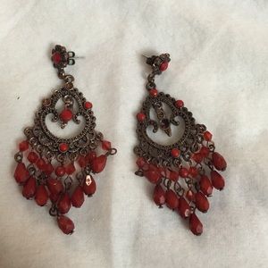 Dangling earrings