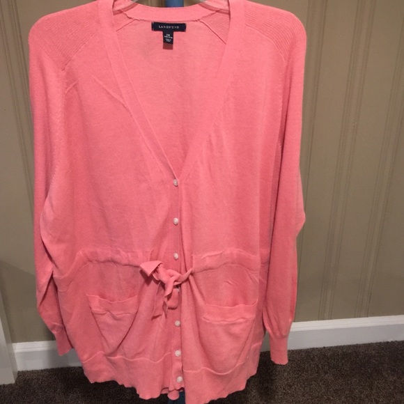 Fabulous pink cardigan!