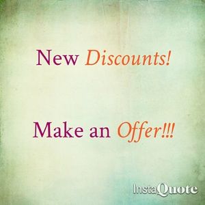 Discounts!