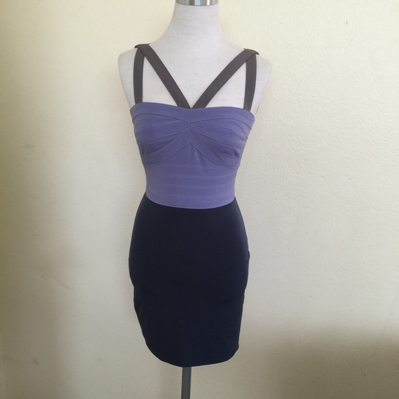 BCBGeneration Dresses & Skirts - BCBGeneration Colorblock Dress, size 0 NWOT