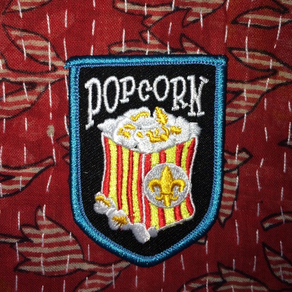 Vintage boy scout iron on patch