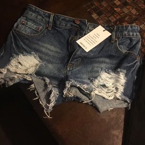 ❌⭕️❌⭕️SOLD Jean shorts-SOLD