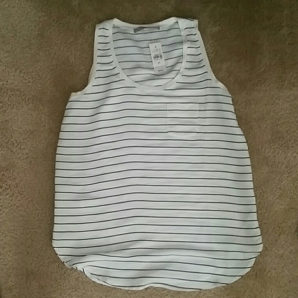 Loft striped tank never worn