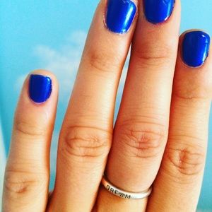 Women's .925 Sterling Silver Hand Stamped Ring