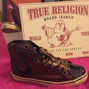 RARE EDITION True Religion High Top Sneakers