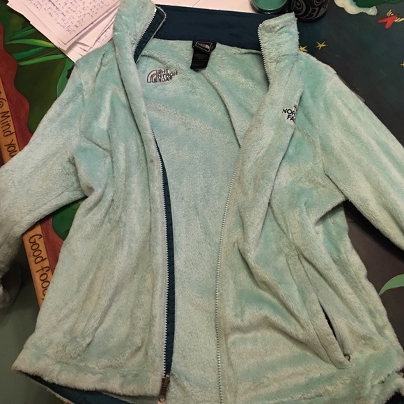North face fluffy mint fleece!