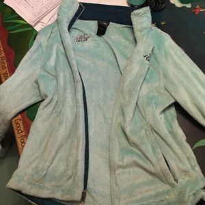 North face fluffy mint fleece!