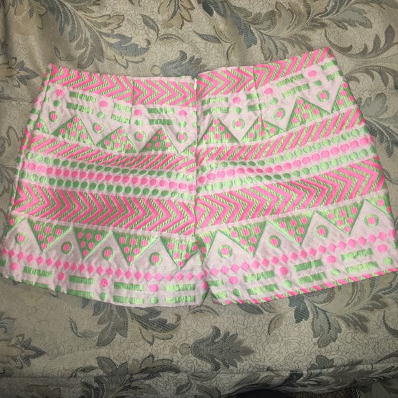 Harper pink and green shorts - Picture 2 of 2