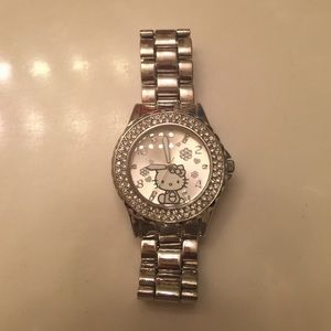 Silver Hello Kitty Watch