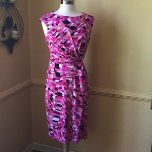 Maggie London Shades of Pinks Dress. SIZE 8