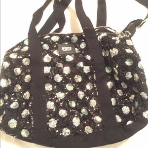 VS glitter duffle bag