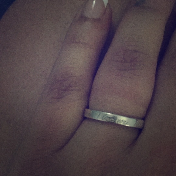 TIFFANY & CO. I love you ring