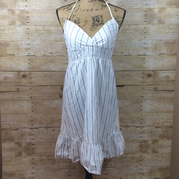 BUNDLED//H&M Stripe Halter Dress - Picture 2 of 4