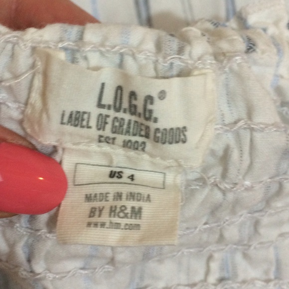 BUNDLED//H&M Stripe Halter Dress - Picture 4 of 4