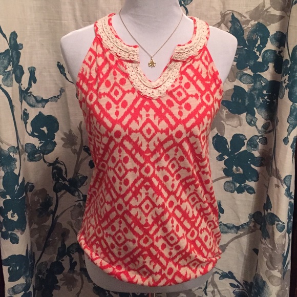 Cute, light, orange tank