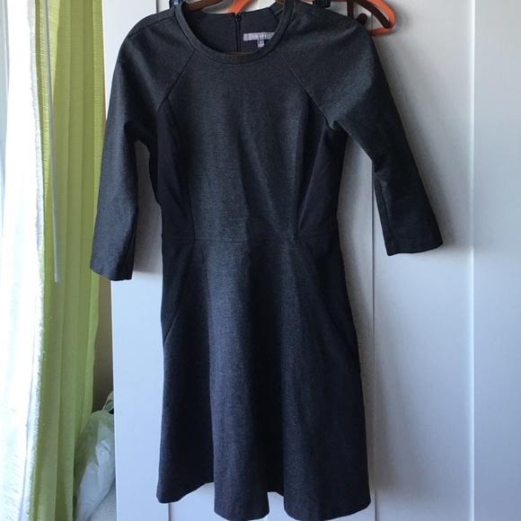 Gray and black skater dress - Picture 1 of 3