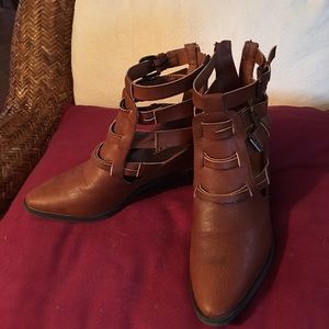 Brand new, ankle booties.