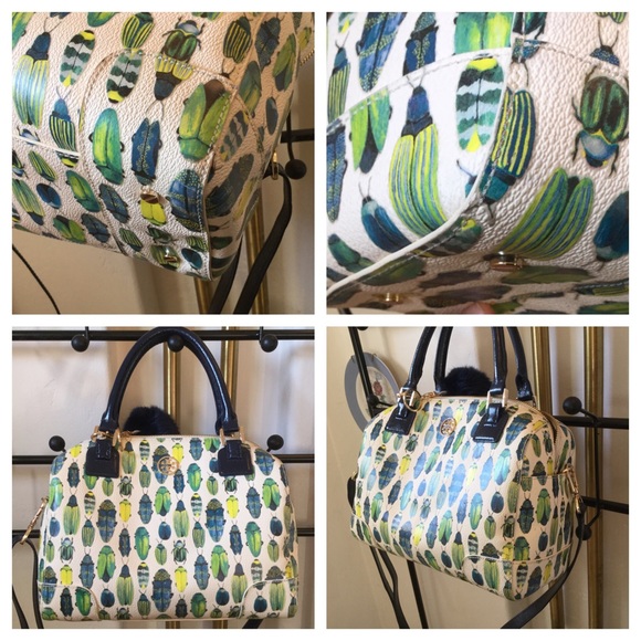X SOLD Tory Burch Bug, Beetle Middy Bag X - Picture 3 of 4