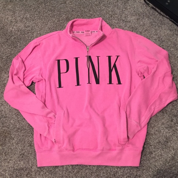 PINK quarter zip