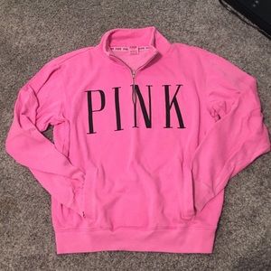 PINK quarter zip