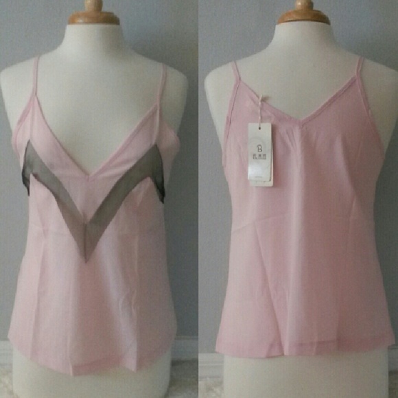 Cute Top with Mesh Insert - Picture 3 of 3